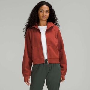 lululemon Scuba Oversized Full Zip Cayenne